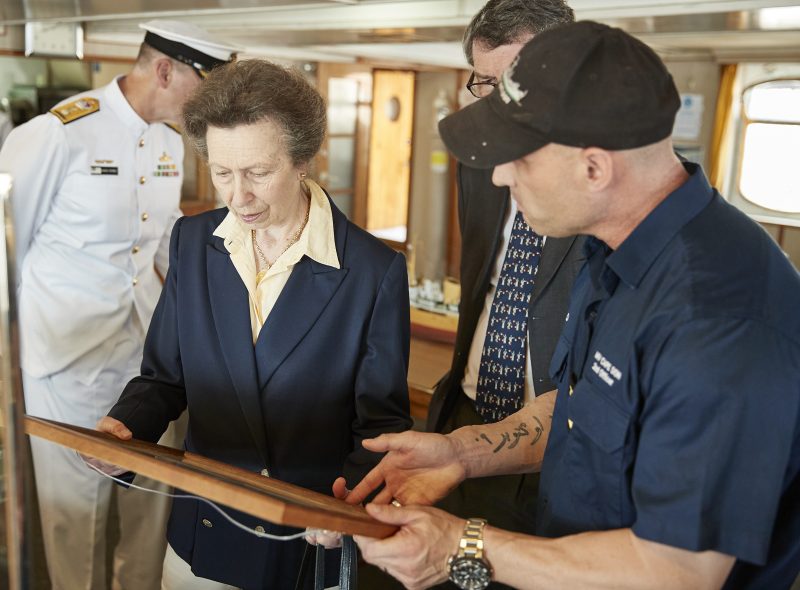 HRH Princess with Get Into Maritime Courses