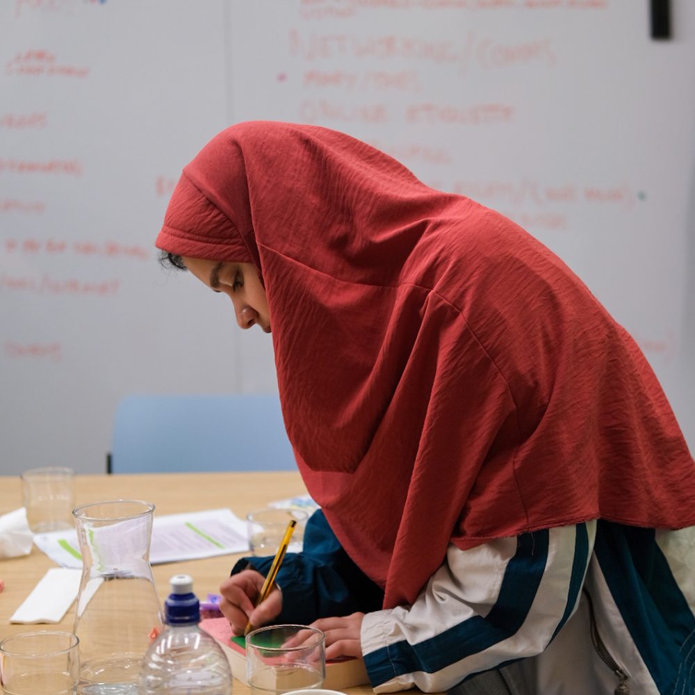 Young People at workshop